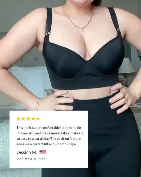 Curvvvy® Push up Back Smoothing Shaping Bra curvvvy