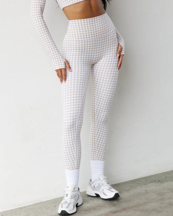 Curvvvy™ Cake Gingham Legging
