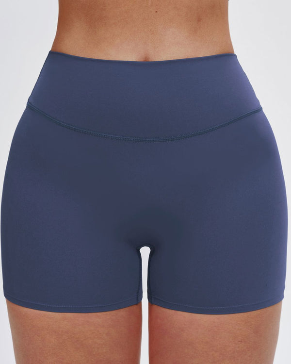 Curvvvy™ Sculpting High-Waisted Workout Shorts