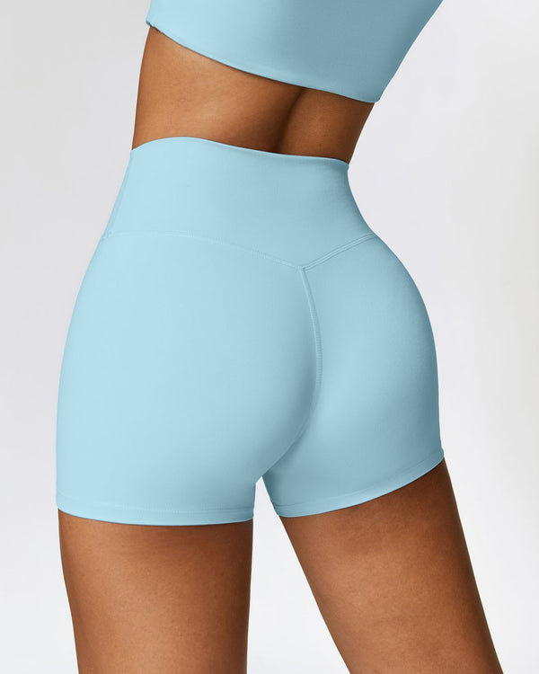 Curvvvy™ Sculpting High-Waisted Workout Shorts