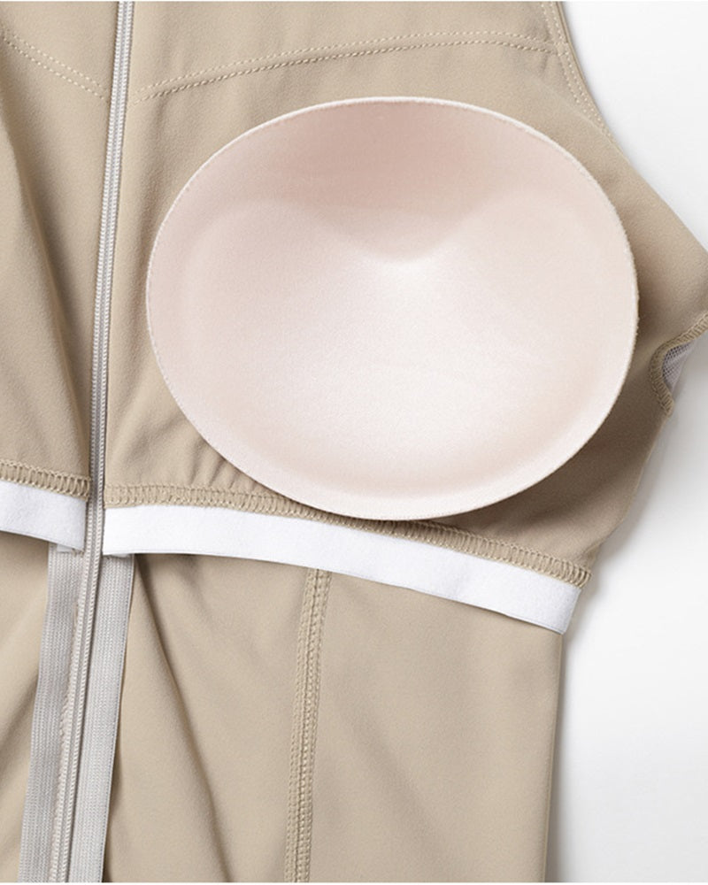 Curvvvy™ Cloud Stand Collar A-Line Tennis Dress