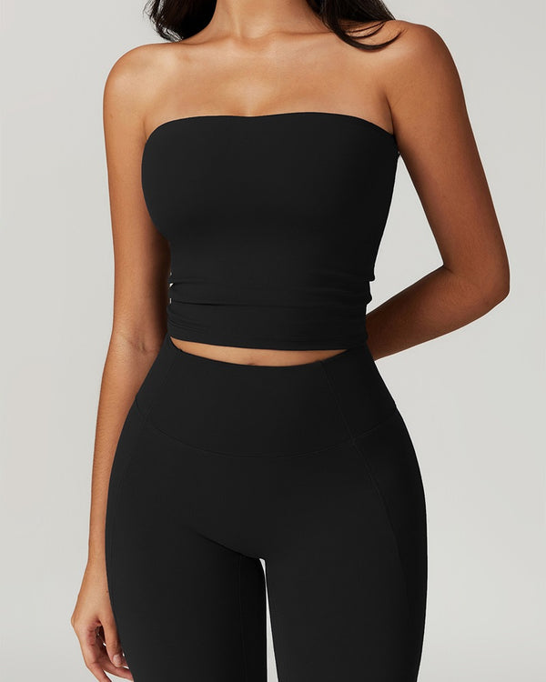 Curvvvy™ Strapless Quick-Dry High Support Sports Bandeau