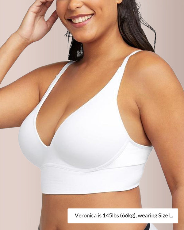 Curvvvy® Deep V Wireless Lift Bra curvvvy
