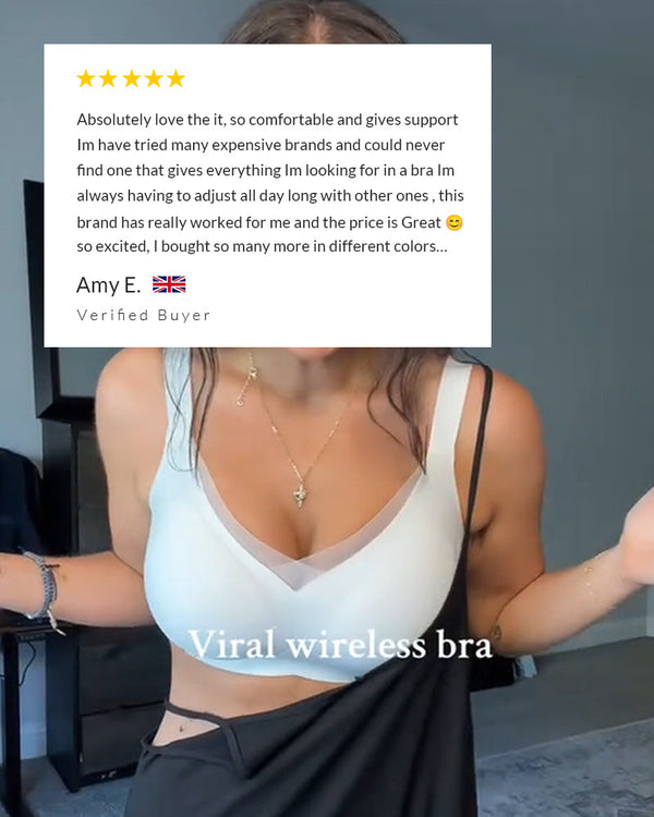Curvvvy® V-Neck Mesh Crossover Bra curvvvy