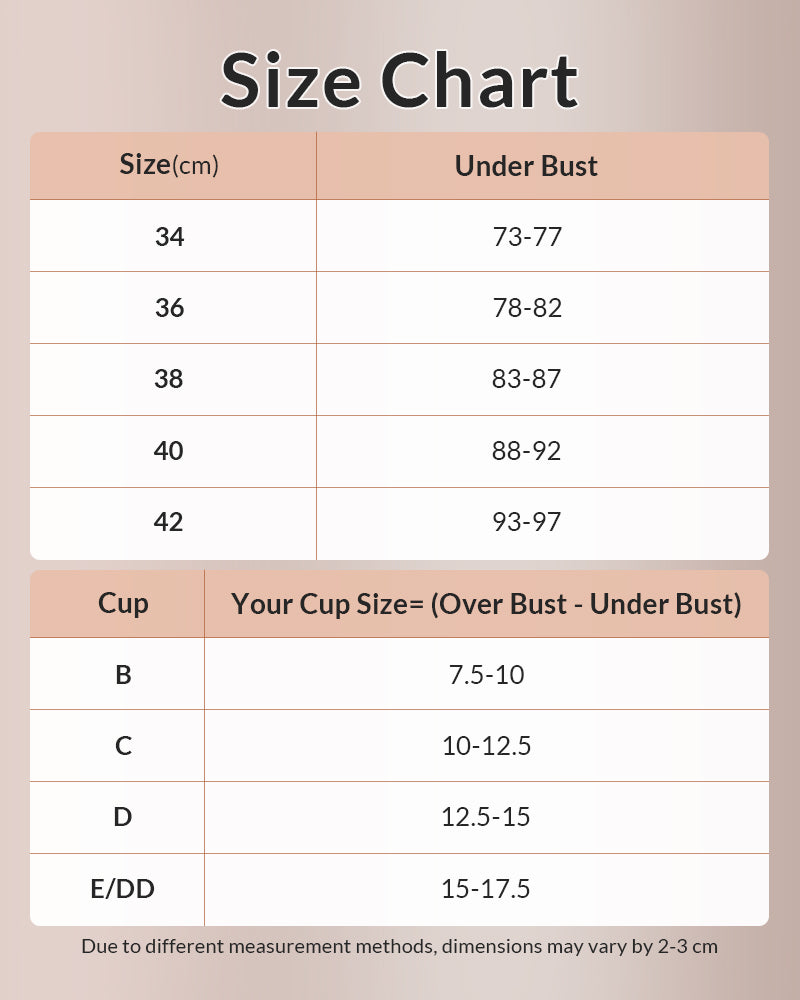 Curvvvy™ Plus Size Lightweight Seamless Push-Up Bra