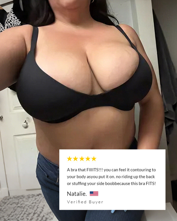 Curvvvy® Fits Everybody Buttery Soft Plunge Bra