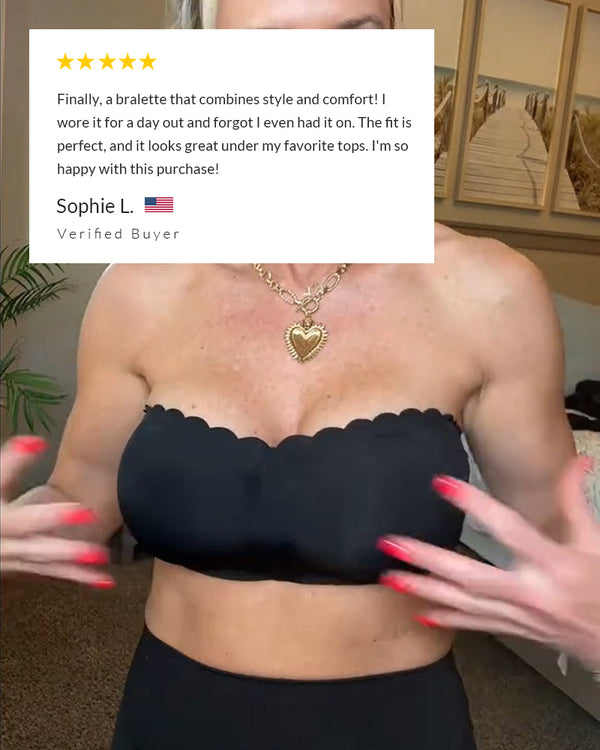 Curvvvy® The Flawless Lift Front-Closure Strapless Bandeau Bra