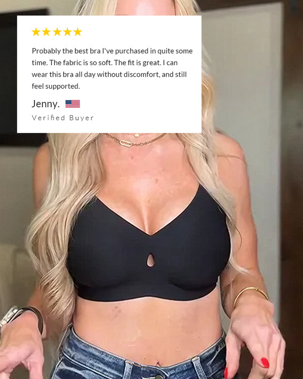 Curvvvy® The CloudFit Seamless Jelly Support Minimizing Bra
