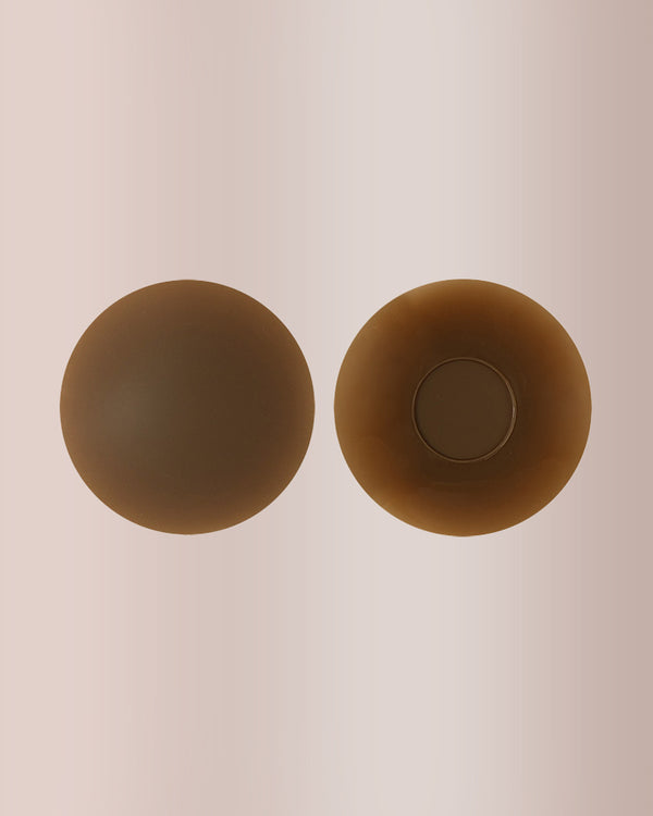 Curvvvy® Seamless Silicone Nipple Covers with Non-Adhesive Center