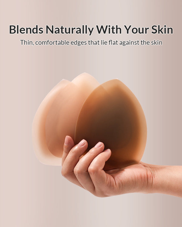 Curvvvy® Seamless Lifting Pure Silicone Nipple Covers
