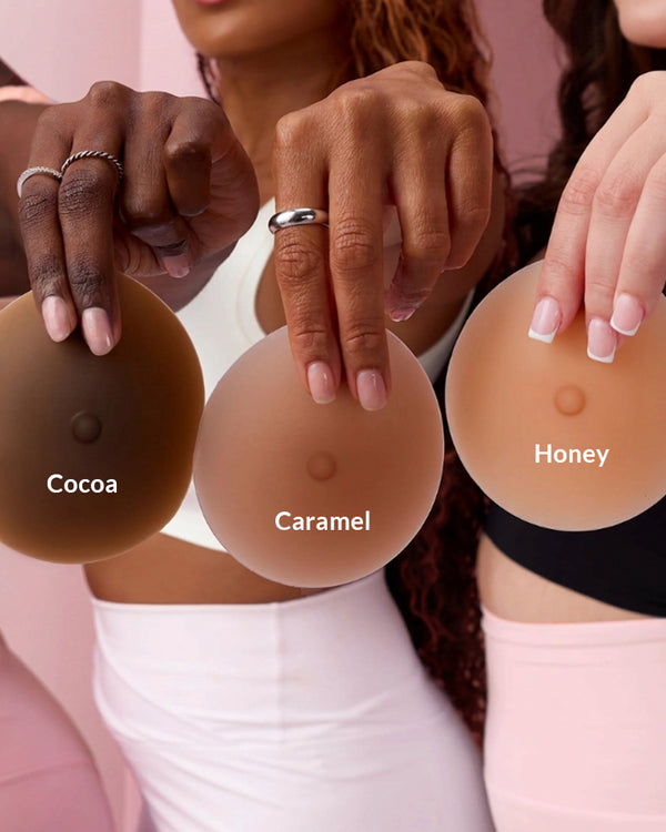 Curvvvy® Realistic 3D Silicone Nipple Seamless Protruding Pasties