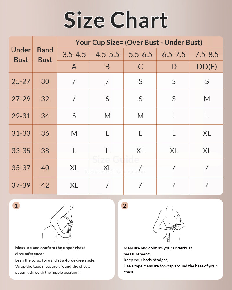 Curvvvy® Push-Up & Anti-Slip Seamless Strapless Bra