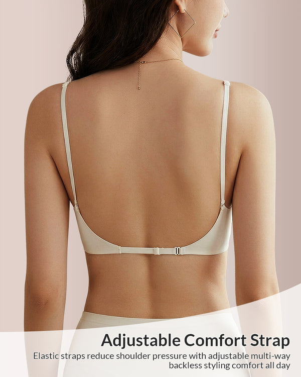 Curvvvy™ Seamless U-Back Wireless 3D Push-Up Bra