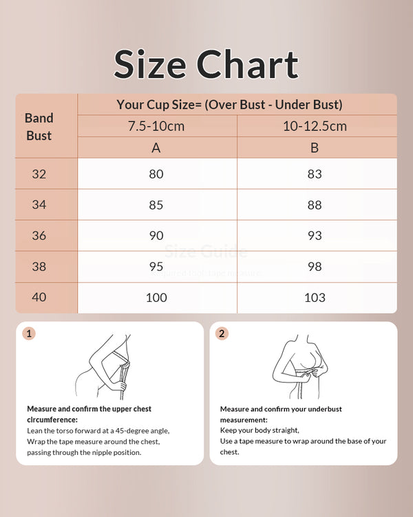 Curvvvy™ Sujetador Push-Up sin Costuras y sin Aros, Suave como una Nube