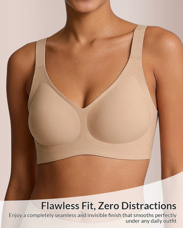 Curvvvy™ Seamless Wire-Free Soft Support Bra