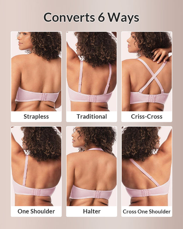 Curvvvy™ Strapless Anti-Slip Bandeau Bra Plus Size Seamless Support