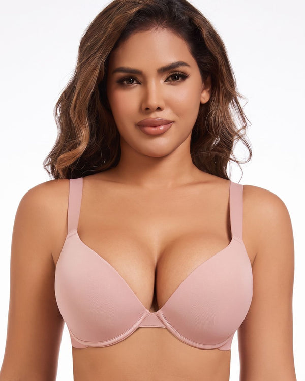 Curvvvy™ Seamless Underwire Push-Up Bra