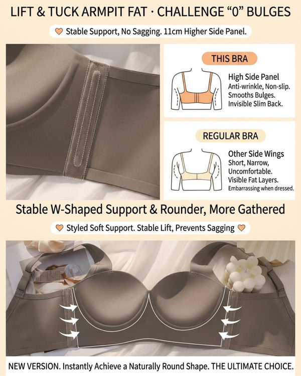 Curvvvy™ Wireless Push-Up Lift Side Support Bra