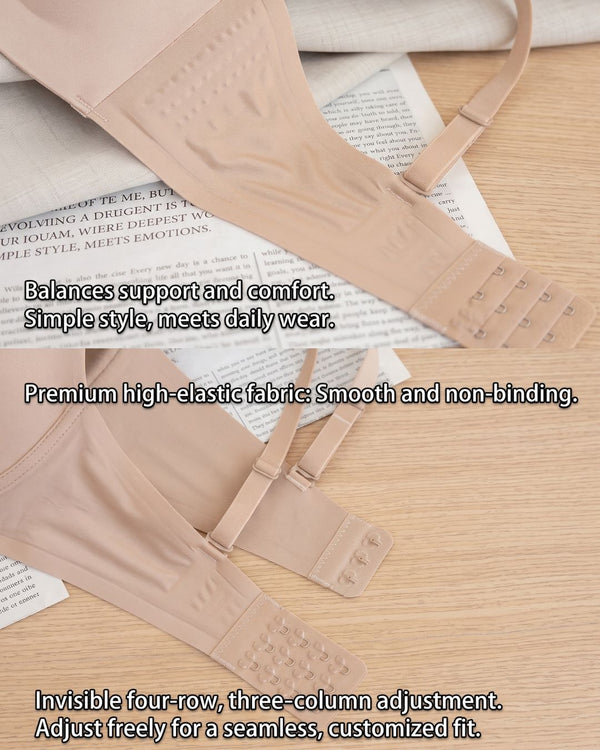Curvvvy™ Satin Lightly Lined Wireless Bras