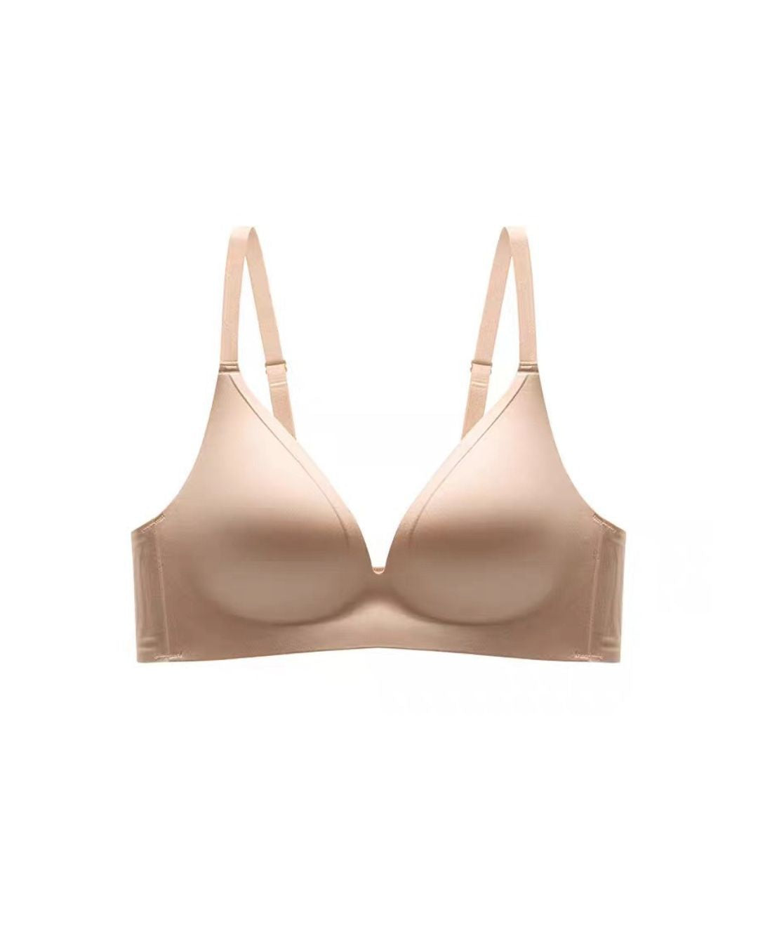 Curvvvy™ Seamless Wireless Push-Up Shimmer Straps Bra