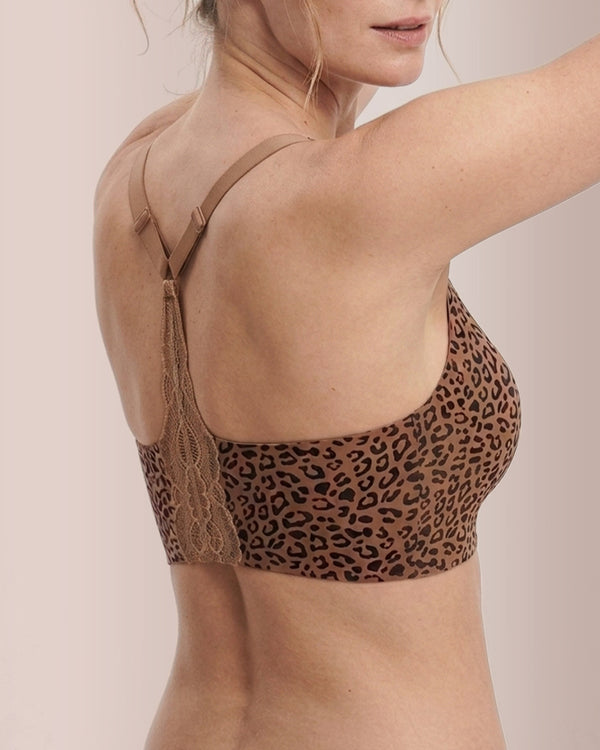 Curvvvy™ Soutien-gorge Confort Sans Couture à Col V Festonné
