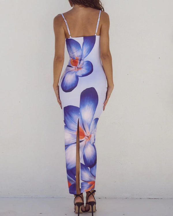 Curvvvy® Deia Midi Dress - Esme Print