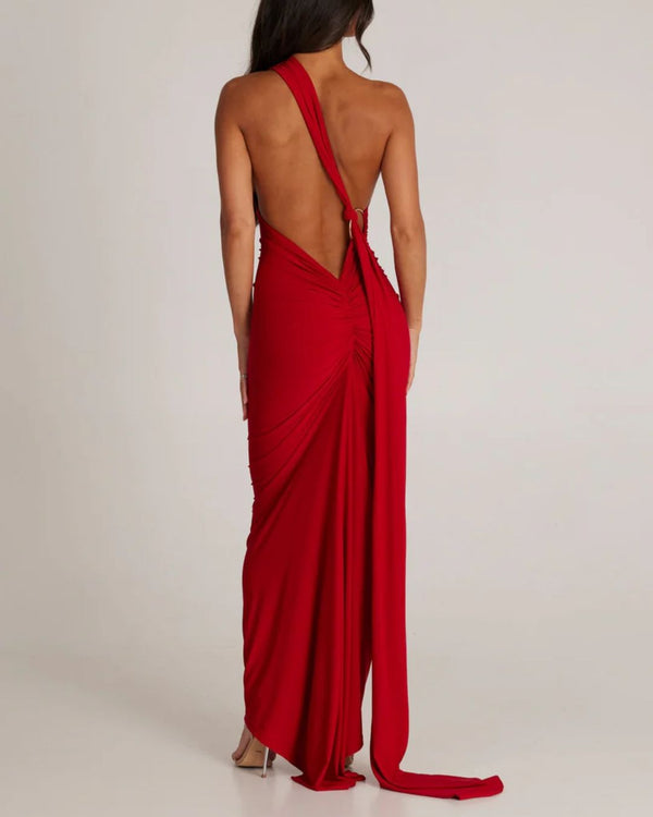 Curvvvy® Garze Backless Maxi Dress