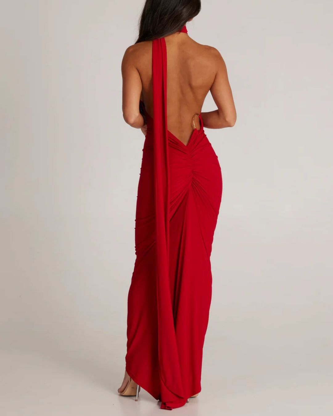 Curvvvy® Garze Backless Maxi Dress