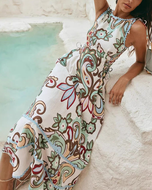 Curvvvy® Salt Lake Oasis Maxi Dress – Paradesios
