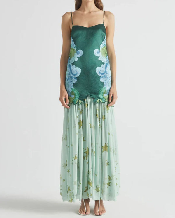 Curvvvy® RUNAWAY STAR Floral Maxi Dress