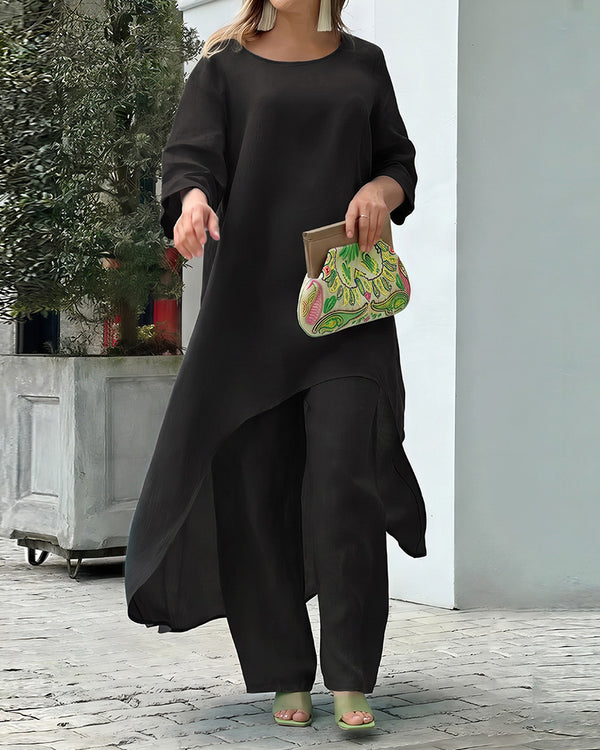 Curvvvy™ The Azure Breeze Asymmetrisches Freizeit-Set
