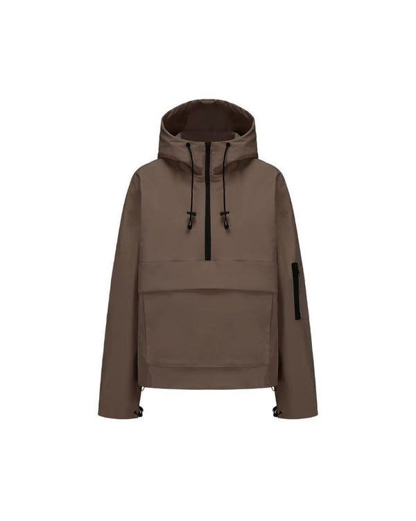 Curvvvy™ Leichte Windbreaker-Jacke mit Kapuze