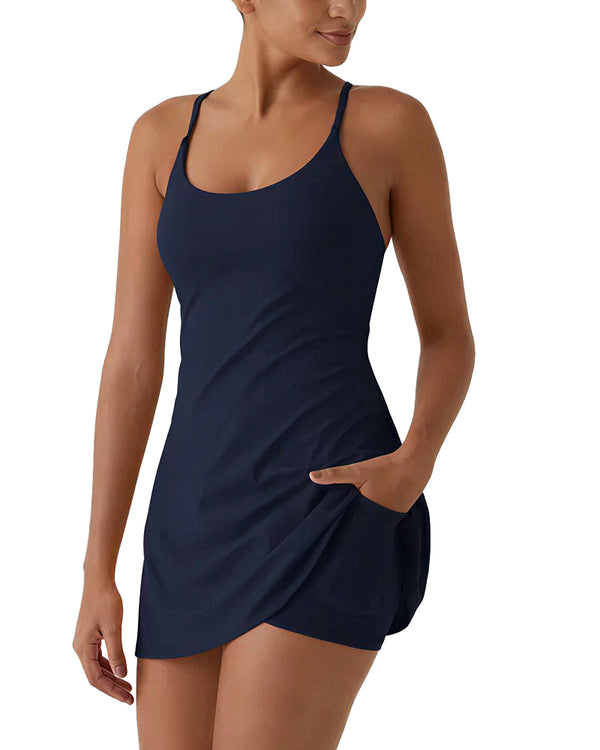 Curvvvy™ Figurbetontes Mini-Kleid mit Leopardenmuster und Trompetenärmeln