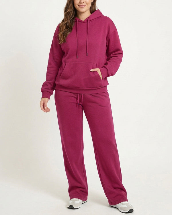 Curvvvy™ Zweiteiliges Set mit V-Ausschnitt für Freizeit & Alltag
