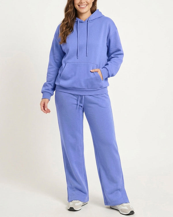 Curvvvy™ Zweiteiliges Set mit V-Ausschnitt für Freizeit & Alltag