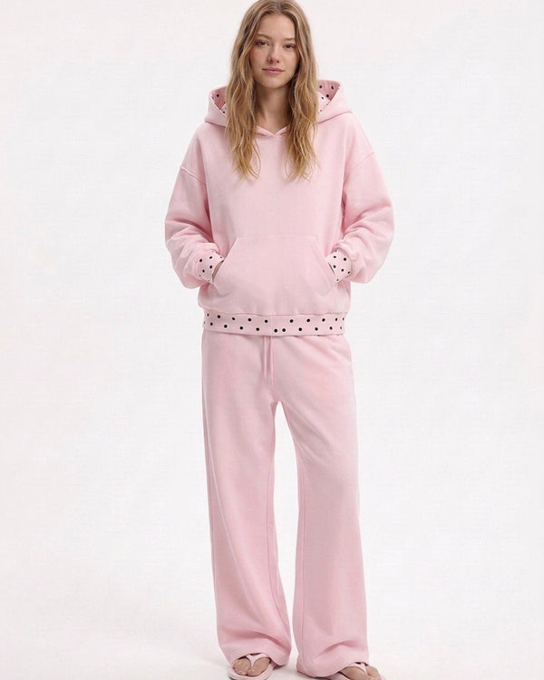 Curvvvy™ Completo Casual con Top con Spalle Scoperte e Pantaloni Ampi