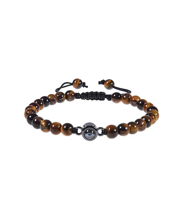 Curvvvy® Custom Photo Projection Stone Bracelet