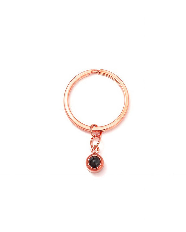 Curvvvy® Personalized Hidden Photo Projection Keychain