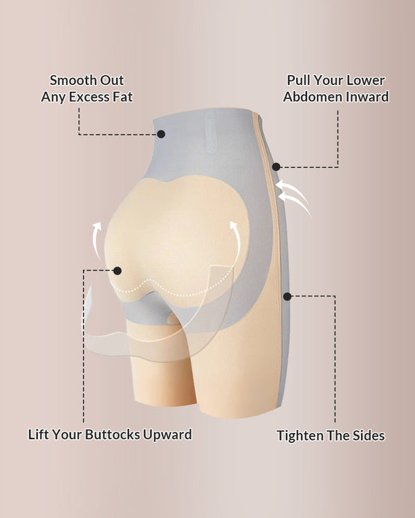 Curvvvy® CurveFlex – High-Waist Seamless Butt-Lifting Shaper Shorts Curvvvy-US
