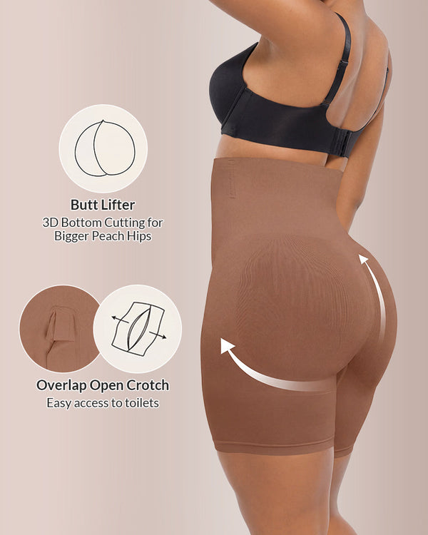 Curvvvy® CurveFlex - High Waisted Seamless Sculpting Shorts Curvvvy-US