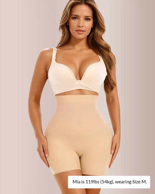 Curvvvy® High-Waist Tummy Control Butt Lifter Shorts