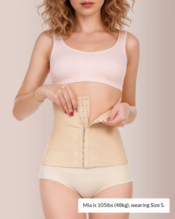 Curvvvy® Sculpt & Support Adjustable Waist Trainer Cincher