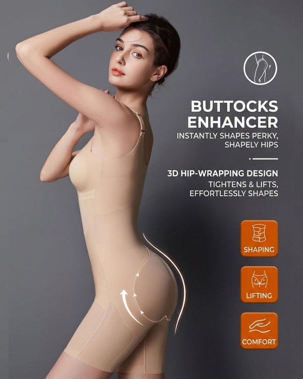 Curvvvy™ Ultradünner Atmungsaktiver Shapewear-Body