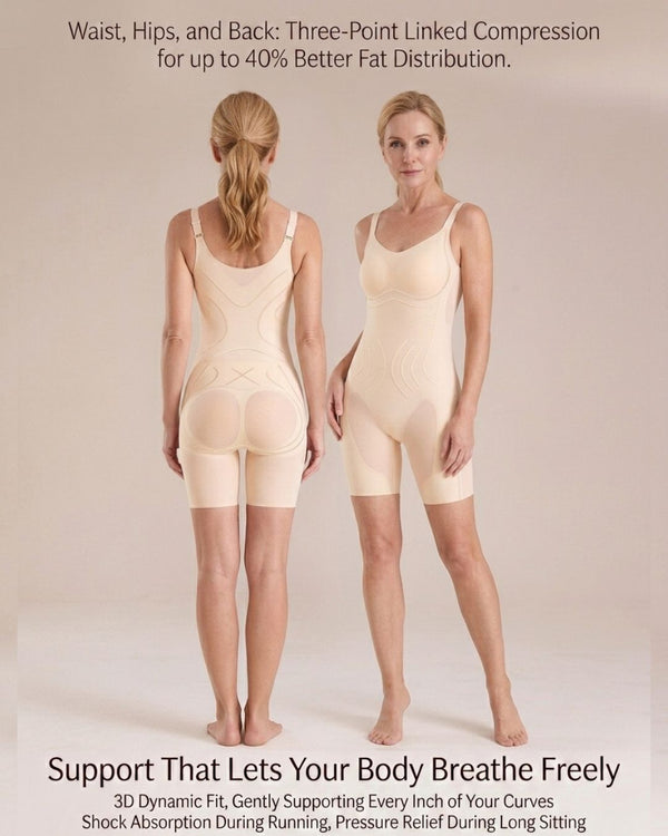 Curvvvy™ Nahtloser Shapewear-Body mit integriertem BH