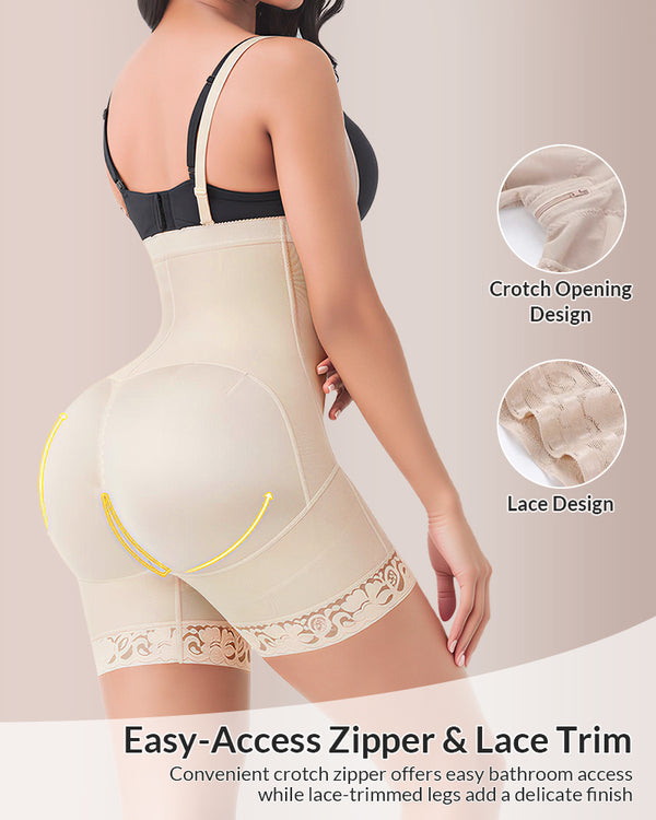 Curvvvy™ Nahtlose High-Waist-Formshorts