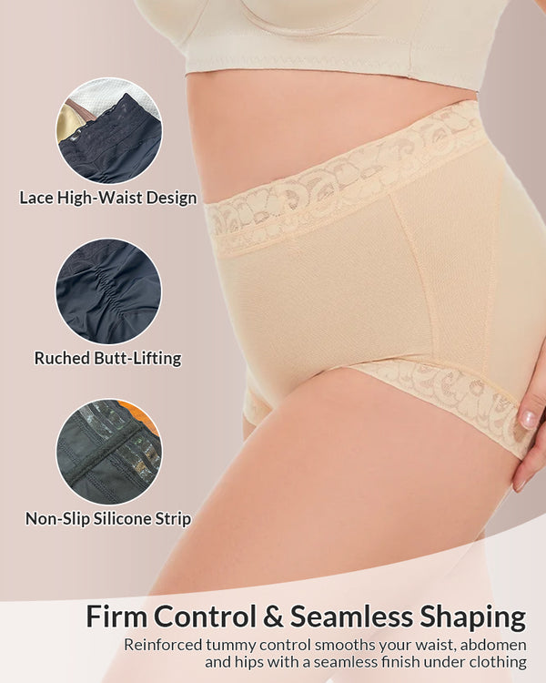 Curvvvy™ Ultradunne Corrigerende Short met Hoge Taille en Cross-Compressie