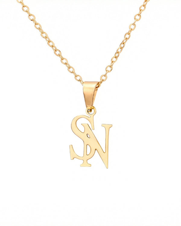 Curvvvy® Personalized Initial Necklace