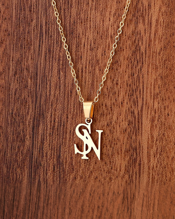 Curvvvy® Personalized Initial Necklace