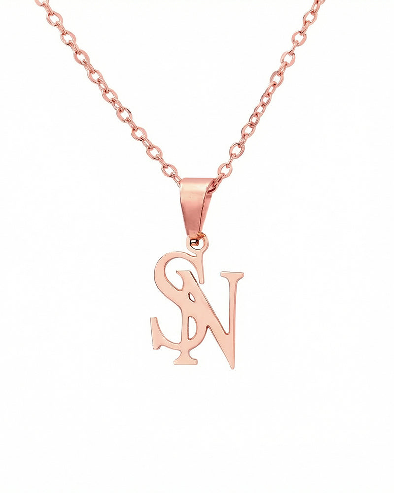 Curvvvy® Personalized Initial Necklace