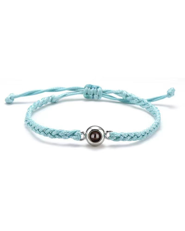 Curvvvy® Custom Photo Bracelet That Allows Uploading Of Personal Photos